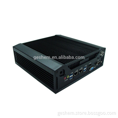 aluminum alloy 256GB SSD I3 8GB Embedded Computer for industrial application